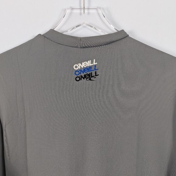 O'Neill Men's Gray Short Sleeve Rash Guard Medium - Picture 9 of 10